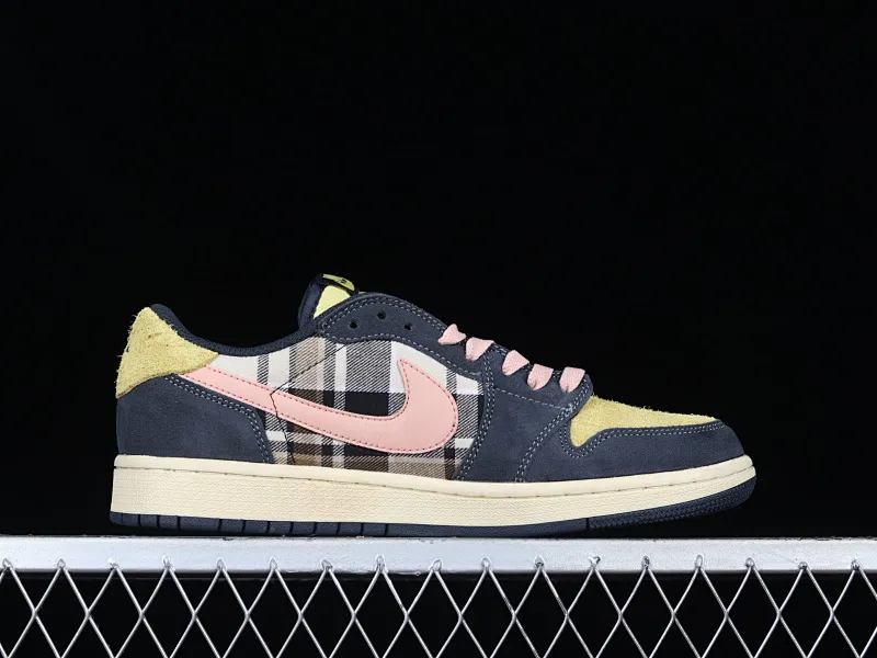 All categories Air Jordan Jordan series basketball shoes Air Jordan 1 Low Travis Scott x Jordan 1 Low AJ 1 OG Barb Anti-Hook Ghostface Low CQ4277-618